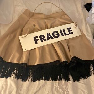 A Christmas Story DIY lamp costume